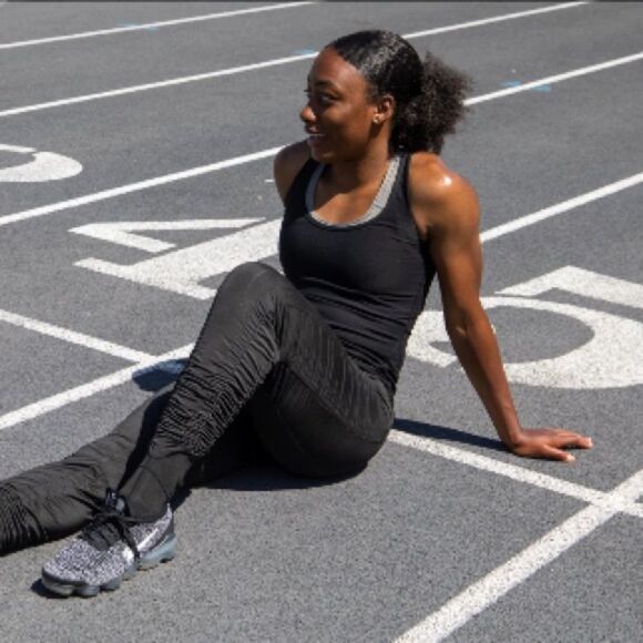 AGOGIE Women's Petite +40 Resistance fit pants. NEW, burn calories! Petite 2XL - Picture 5 of 9